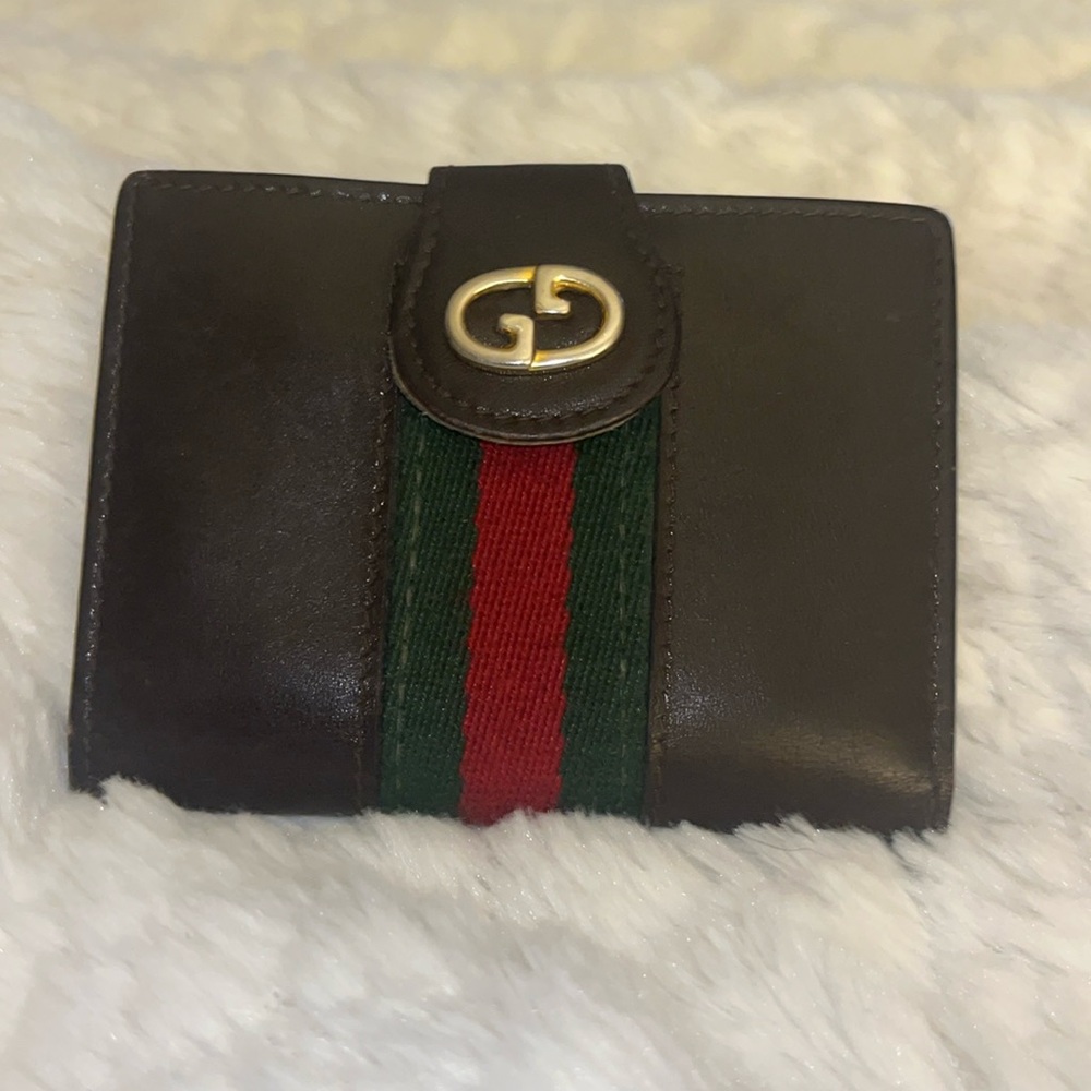 Men’s Vintage bi-fold Gucci wallet